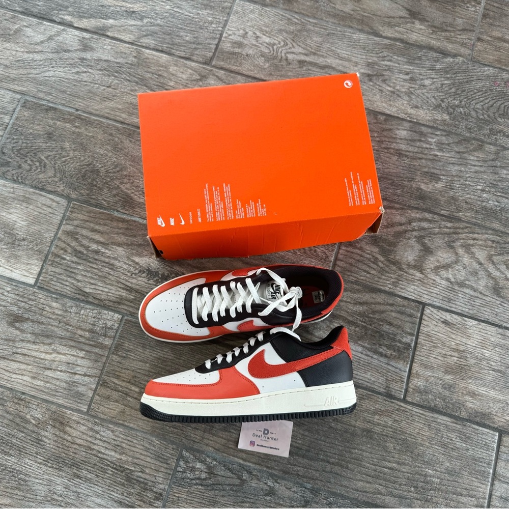 New Nike Air Force 1 Low ‘07 LV8 “Black Vintage Coral”Men’s Sneakers HQ4987 010 - Picture 9 of 12